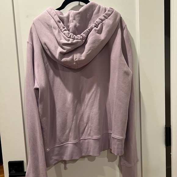 Nili Lotan Callie Zip Up Hoodie Lavender - Picture 9 of 11